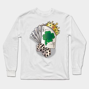 Baralho da Sorte Long Sleeve T-Shirt